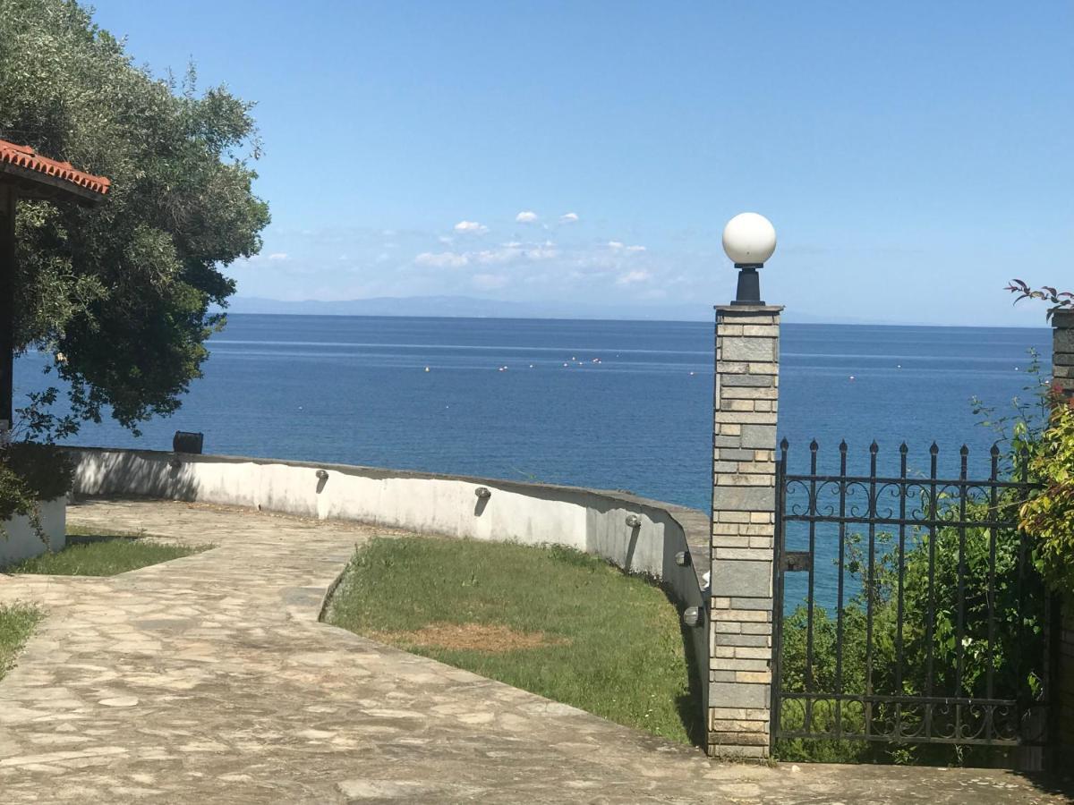 Zeusplace Seaside Home Private Beach And Parking プラカ・リトホロ エクステリア 写真
